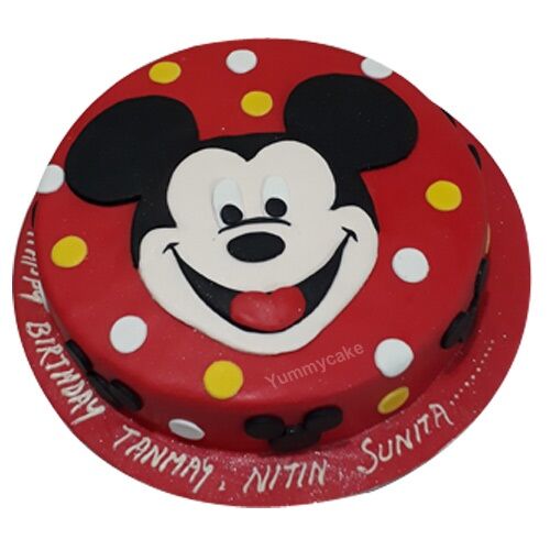 How to Make a Minnie Mouse Birthday Cake (Video!)