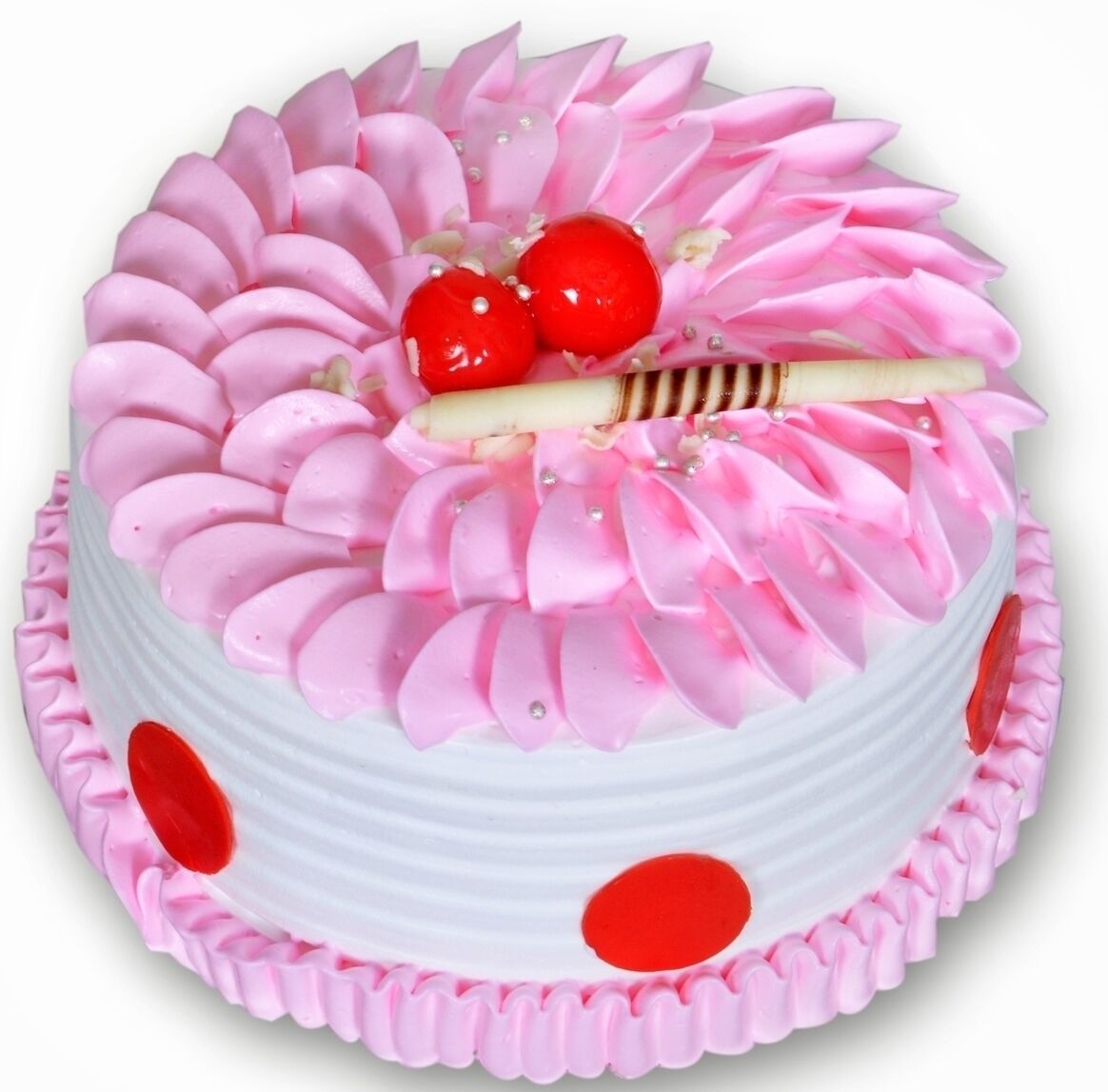 Birthday Strawberry Cake
