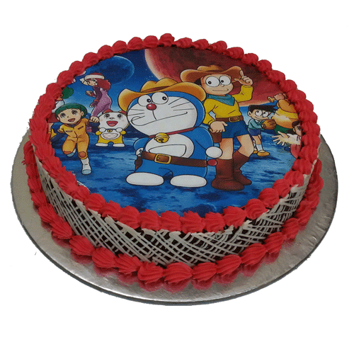 Doraemon Cake So Yummy - Decorated Cake by CakeArtVN - CakesDecor