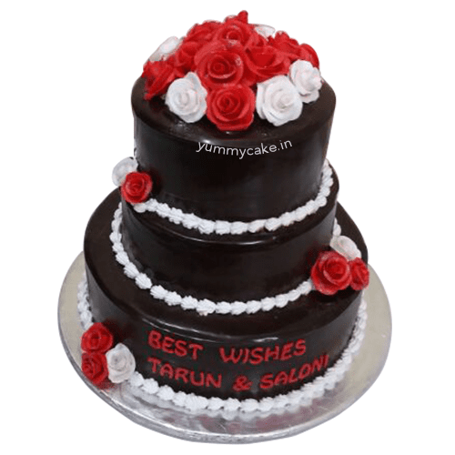3 Tier Wedding Cakes 6 - Cake Square Chennai | Cake Shop in Chennai