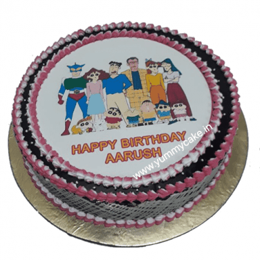 SHIN CHAN & HIMAWARI CAKE MAKING TUTORIAL FOR KIDS - YouTube