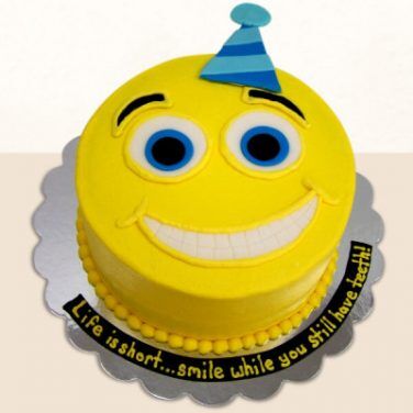 Happy Face (Boy) | Cherry cake, Cake, Cupcake cakes