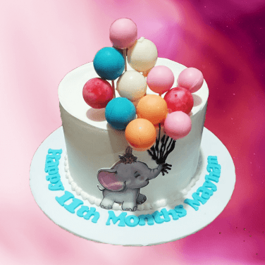 Order candy birthday gravity-defying cakes for children | Gurgaon Bakers