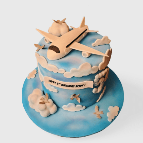 Cake with Aeroplane