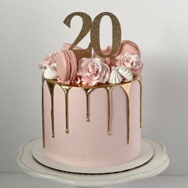Modern birthday cake – Made by Hand Cakes