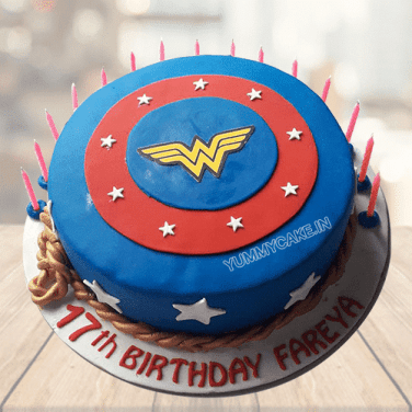 Wonder Woman Cake
